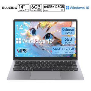 Blueing 15.6" Laptop J4125 8GB+256GB SSD Student Portable Computer